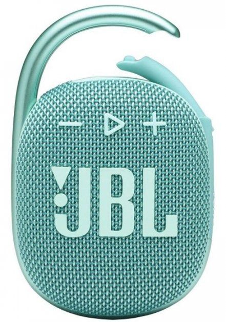 Портативна акустика JBL Clip 4 Teal (JBLCLIP4TEAL)