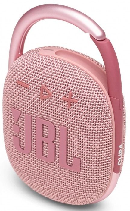 Портативна акустика JBL Clip 4 Pink (JBLCLIP4PINK)