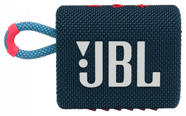 Портативна акустика JBL Go 3 Blue Coral (JBLGO3BLUP)