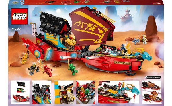 Блоковий конструктор LEGO Ninjago Дарунок долі - перегони з часом (71797)