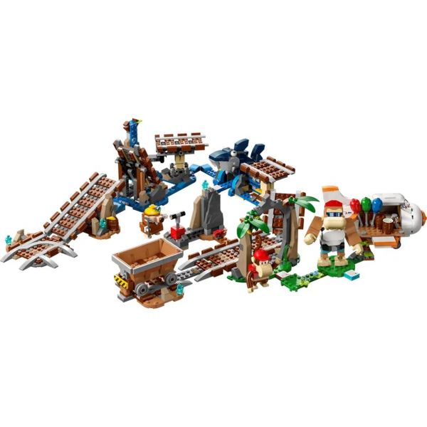 Блоковий конструктор LEGO Diddy Kong's Поїздка на вагонетці (71425)