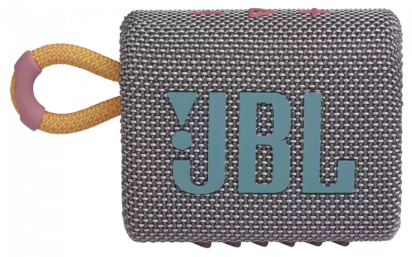 Портативна акустика JBL Go 3 Gray (JBLGO3GRY)