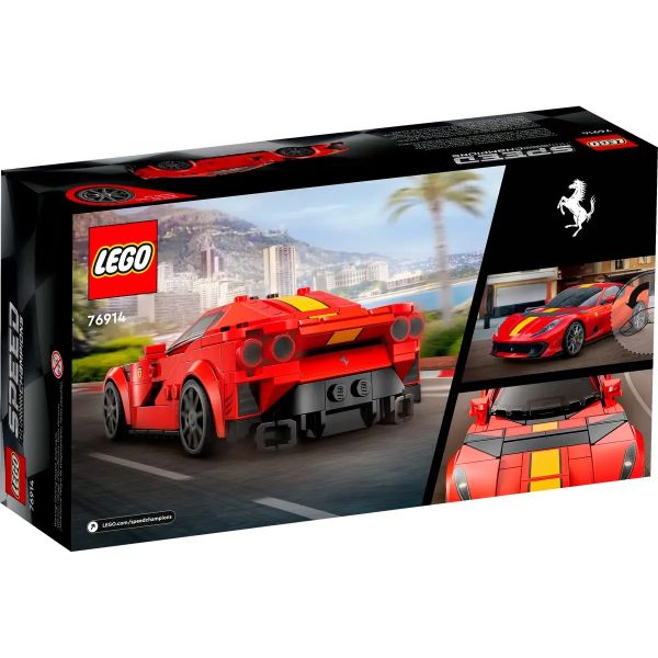 Авто-конструктор LEGO Speed Champions Ferrari 812 Competizione (76914)