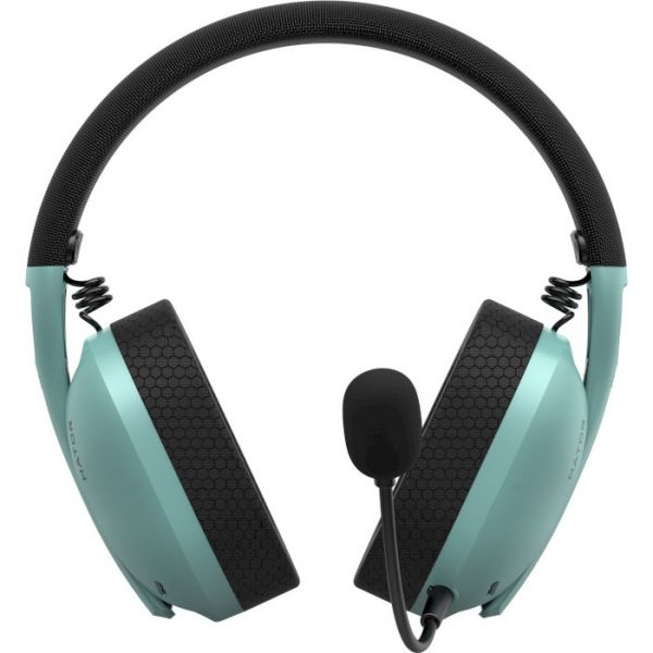 Комп'ютерна гарнітура Hator Hyperpunk 2 Wireless Tri-mode Black/Mint (HTA-858)