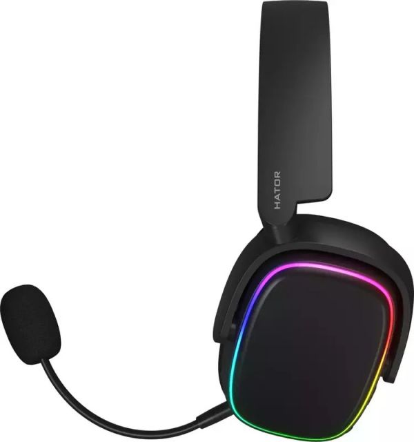 Компьютерная гарнитура Hator Phoenix Wireless RGB Tri-mode Black (HTA-870)