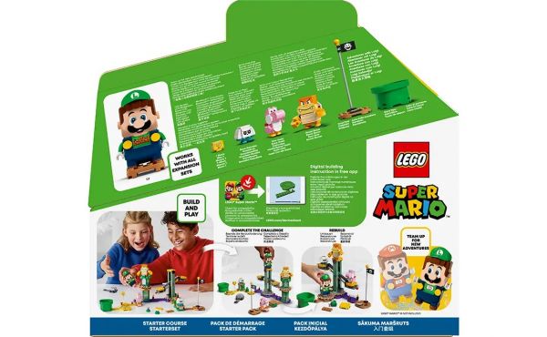 Блоковий конструктор LEGO Super Mario Пригоди разом з Луїджі - стартовий набір, 280 деталей (71387)