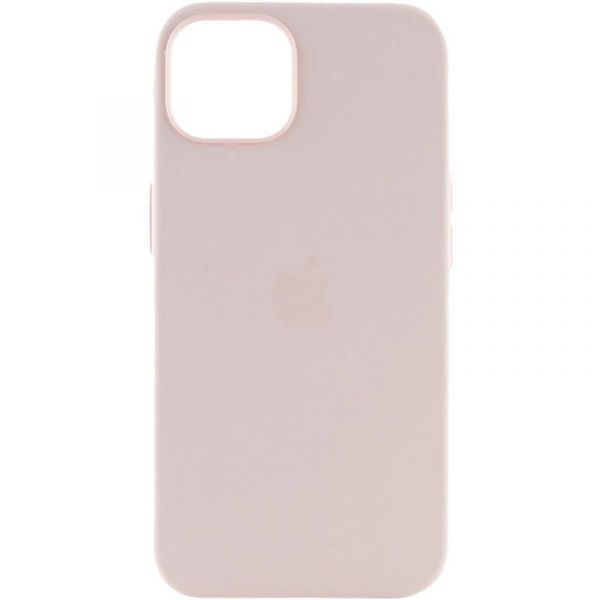 Чохол Apple Silicone Case with Animation & MagSafe iPhone 15 Pro (1:1 original), Light Pink