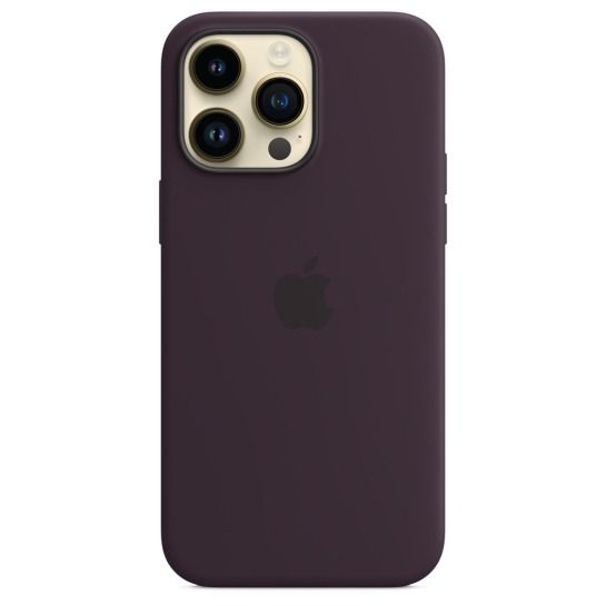 Чехол Apple Silicone Case with MagSafe iPhone 14 Pro Max (1:1 original) Elderberry