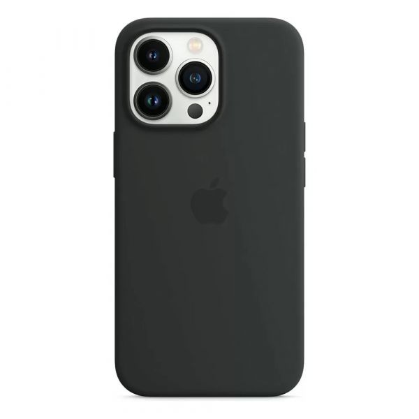 Чехол Silicon Case with Animation & MagSafe iPhone 13 Pro (1:1 original) Midnight