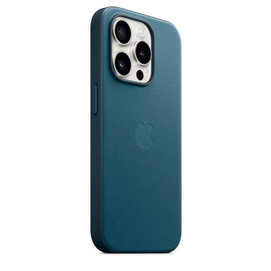 Чехол Apple FineWoven Case with Animation & MagSafe iPhone 15 Pro Max (1:1 original), Pacific Blue