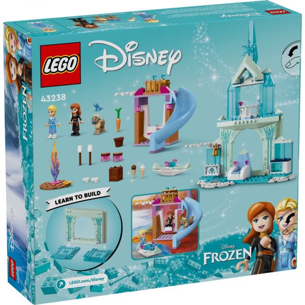 Блоковий конструктор LEGO Disney Princess Крижаний палац Ельзи (43238)