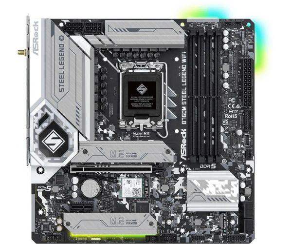 Материнська плата ASRock B760M Steel Legend WiFi