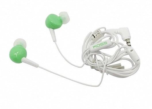 Гарнітура Koss In-Ear Buds KEB6ig Mic Green