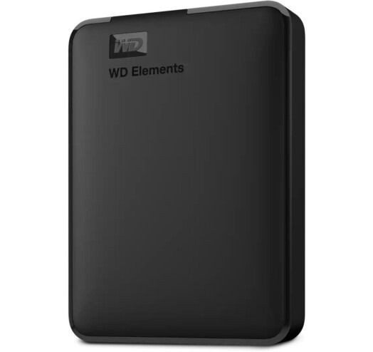 Зовнішній жорсткий диск 2.5" USB 5.0TB WD Elements Portable Black (WDBU6Y0050BBK-WESN)