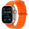 Apple Watch Ultra 2 GPS + Cellular 49mm Titanium Case with Orange Ocean Band (MREH3)