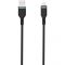 Кабель WiWU PT03 Platinum Charger Cable USB to Micro, 2 m, black