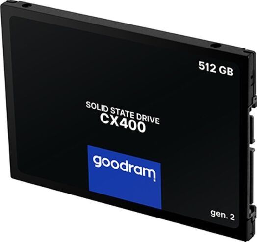 SSD накопичувач 512GB GOODRAM CX400 Gen.2 2.5" SATAIII 3D TLC (SSDPR-CX400-512-G2)