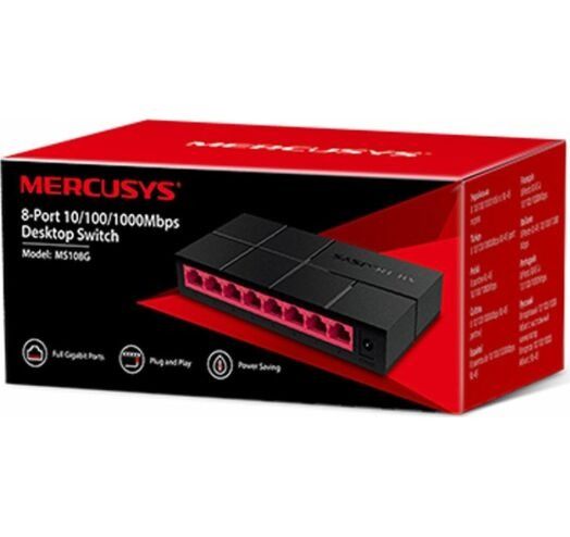 Комутатор Mercusys MS108G