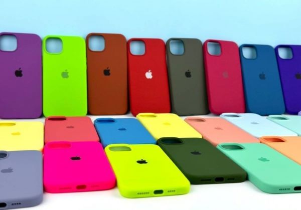 Чехол Apple Silicone Case iPhone 14 Pro Max (1:1 original) Pine Green