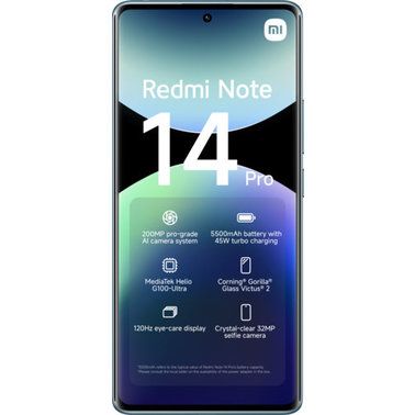 Смартфон Xiaomi Redmi Note 14 Pro 4G 8/256GB Ocean Blue