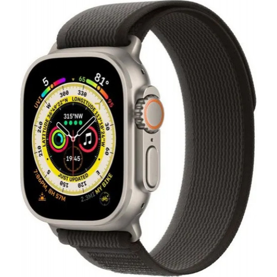 Apple Watch Ultra GPS + Cellular 49mm Titanium Black/Gray Loop MQFW3FD/A  (відмінний стан)