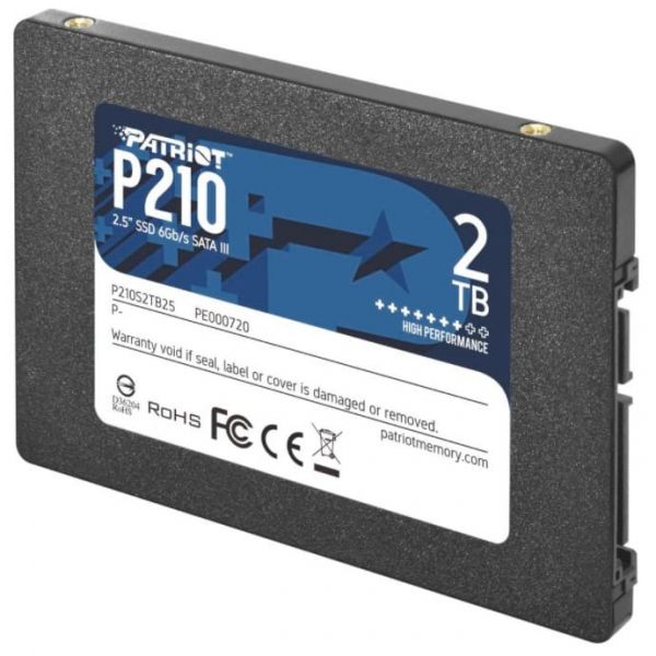 SSD накопитель PATRIOT P210 2 TB (P210S2TB25)