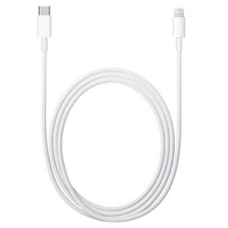 Кабель синхронізації даних Apple USB-C to Lightning Cable 1m (MQGJ2) HC (без коробки)