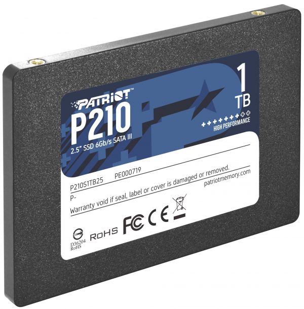 SSD накопитель PATRIOT P210 1 TB (P210S1TB25)