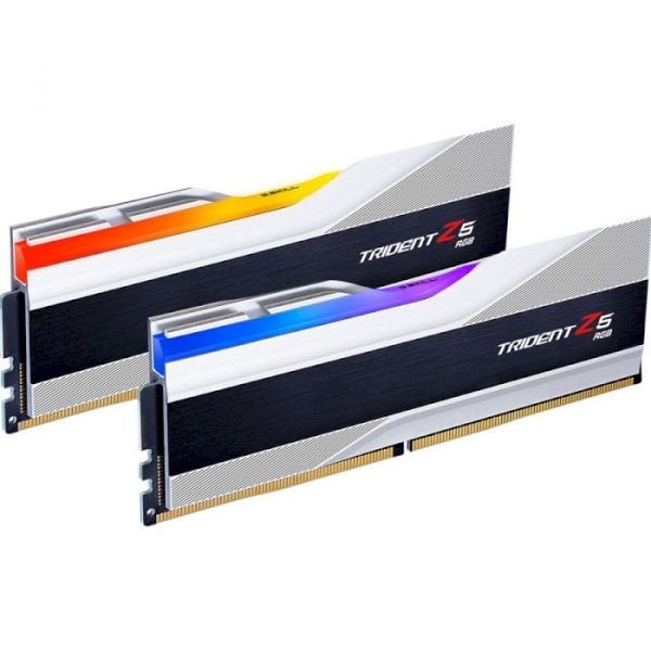 Модуль памяти DDR5 2x16GB/6000 G.Skill Trident Z5 RGB Silver (F5-6000J3636F16GX2-TZ5RS)