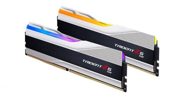 Модуль пам`ятi DDR5 2x24GB/7200 G.Skill Trident Z5 RGB Silver (F5-7200J3646F24GX2-TZ5RS)