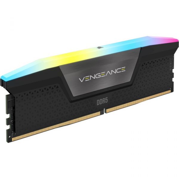 Модуль пам`ятi DDR5 2x16GB/6000 Corsair Vengeance RGB Black (CMH32GX5M2D6000C36)