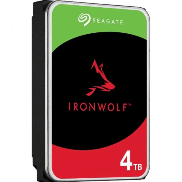 Накопичувач HDD SATA 4.0TB Seagate IronWolf NAS 5400rpm 256MB (ST4000VN006)