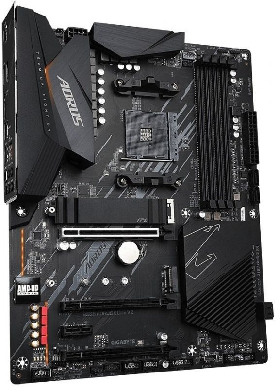 Материнська плата Gigabyte B550M Aorus Elite