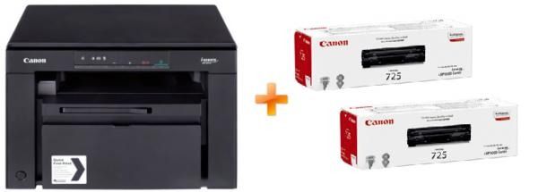 БФП Canon i-SENSYS MF3010 (5252B034AA) + 2 картриджа в комплекті