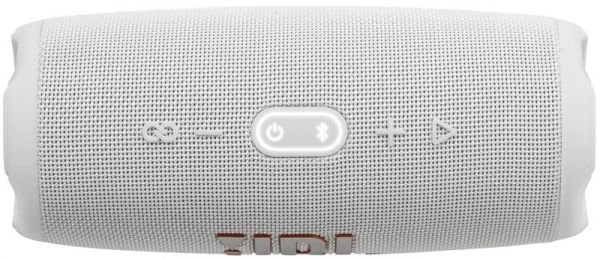 Портативна акустика JBL Charge 5 White (JBLCHARGE5WHT)