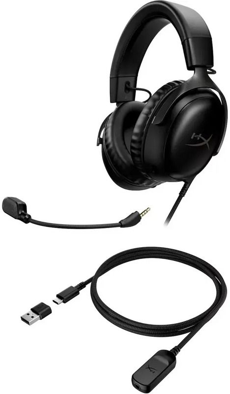 Комп'ютерна гарнітура HyperX Cloud III Black (727A8AA)