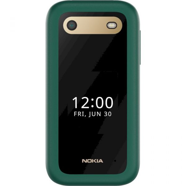 Мобільний телефон Nokia 2660 Flip Green (1GF011PPJ1A05)