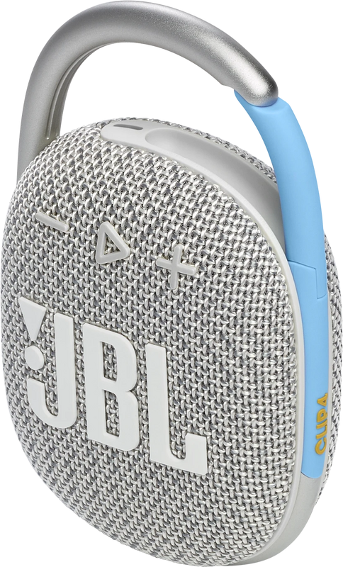 Портативна акустика JBL Clip 4 Eco White (JBLCLIP4ECOWHT)