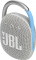 Портативна акустика JBL Clip 4 Eco White (JBLCLIP4ECOWHT)