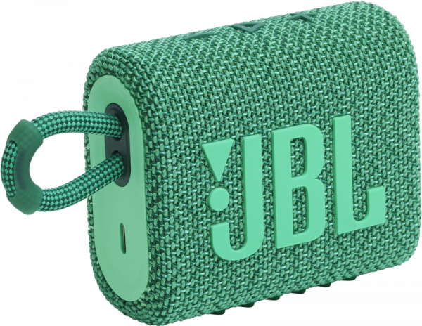 Портативна акустика JBL Go 3 Eco Green (JBLGO3ECOGRN)