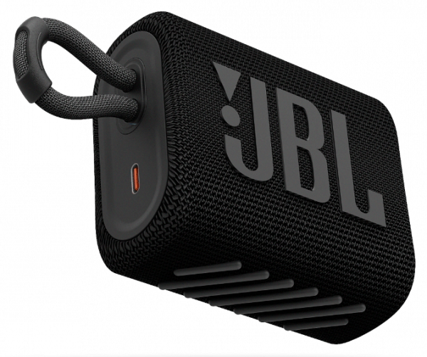 Портативна акустика JBL Go 3 Black (JBLGO3BLK)