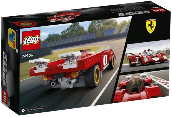 Авто-конструктор LEGO Speed Champions 1970 Ferrari 512 M 291 деталь (76906)