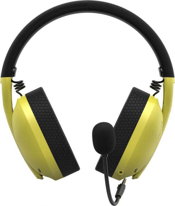 Комп'ютерна гарнітура Hator Hyperpunk 2 USB 7.1 Black/Yellow (HTA-847)