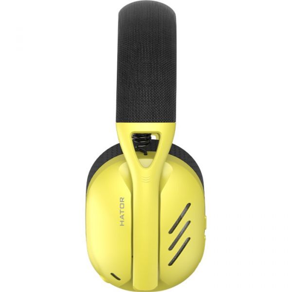 Комп'ютерна гарнітура Hator Hyperpunk 2 Wireless Tri-mode Black/Yellow (HTA-857)