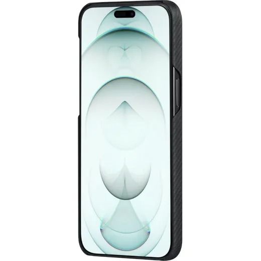 Чохол Pitaka MagEZ Case 4 Twill 1500D Black/Grey for iPhone 15 (KI1501)