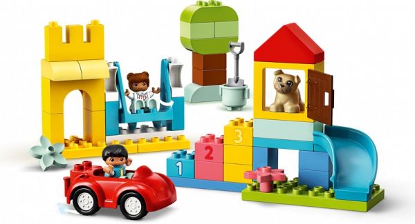 Блоковий конструктор LEGO DUPLO Коробка з кубиками Deluxe, 85 деталей (10914)