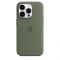 Чехол Apple Silicone Case with MagSafe iPhone 14 Pro (1:1 original) Olive