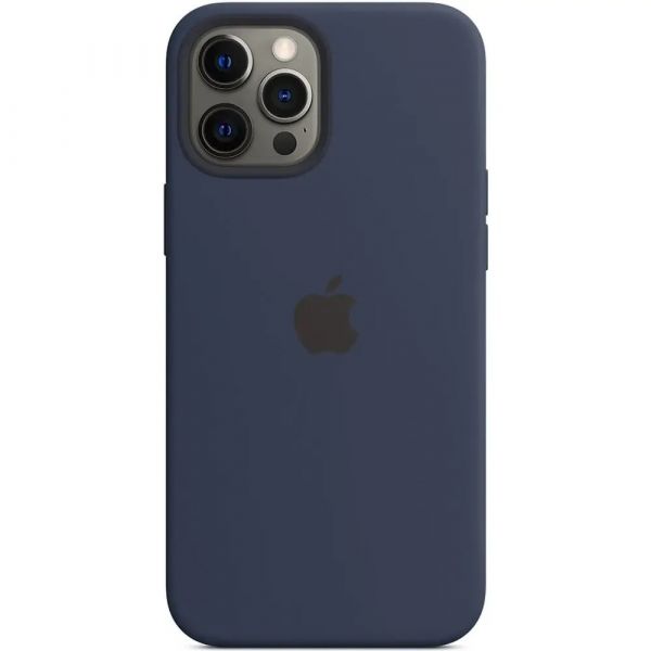 Чехол Apple Silicone Case for iPhone 12 Pro Max Deep Navy