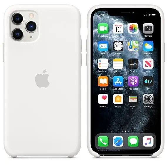 Чехол Apple Silicone Case White for IPhone 11 Pro