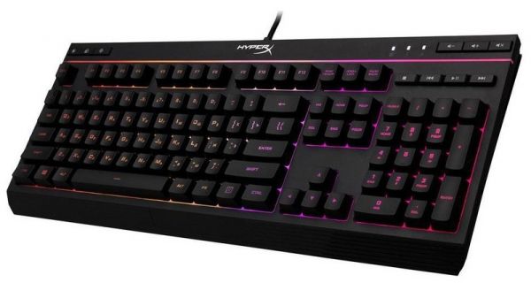 Клавіатура HyperX Alloy Core USB RGB ENG/UA Black (4P4F5AA)